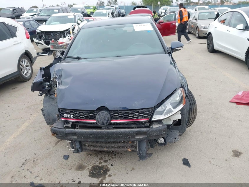 2016 Volkswagen Golf Gti S 4-Door VIN: 3VW5T7AU7GM064483 Lot: 45104657