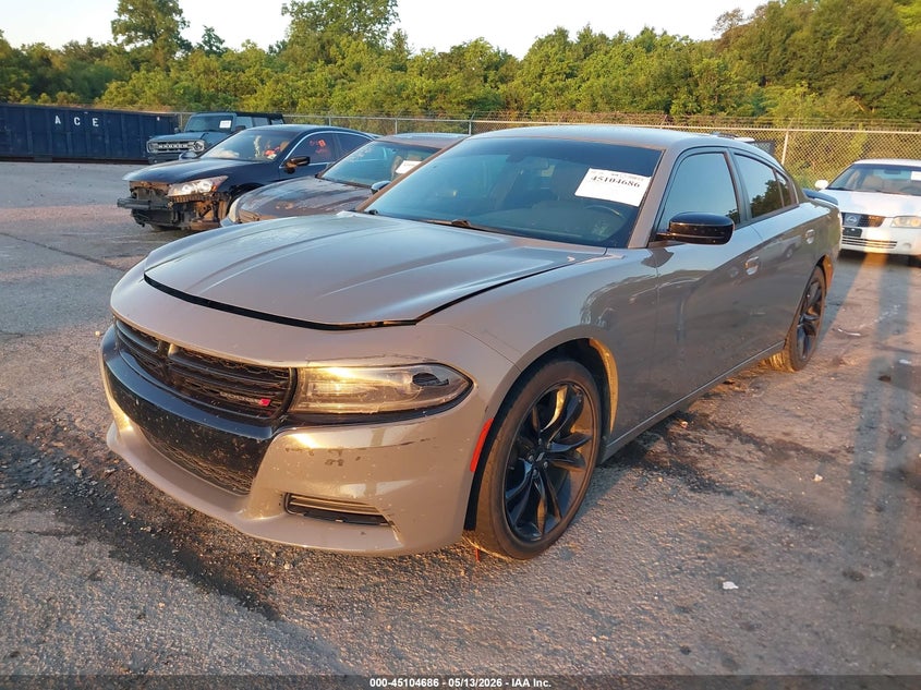 Vin: 2c3cdxbg2jh150889, lot: 45602251, dodge charger sxt rwd 20182