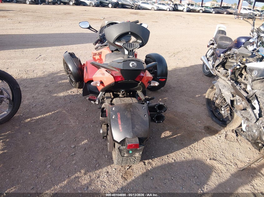 2012 Can-Am Spyder Roadster Rs-S VIN: 2BXJAHA18CV000918 Lot: 45104698