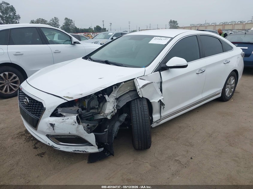 2017 Hyundai Sonata Hybrid Se KMHE24L16HA059230 photo 1