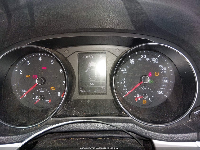 2016 VOLKSWAGEN PASSAT SEDAN 1.8L I-4 DI, DOHC, VVT, TURBO, 170HP