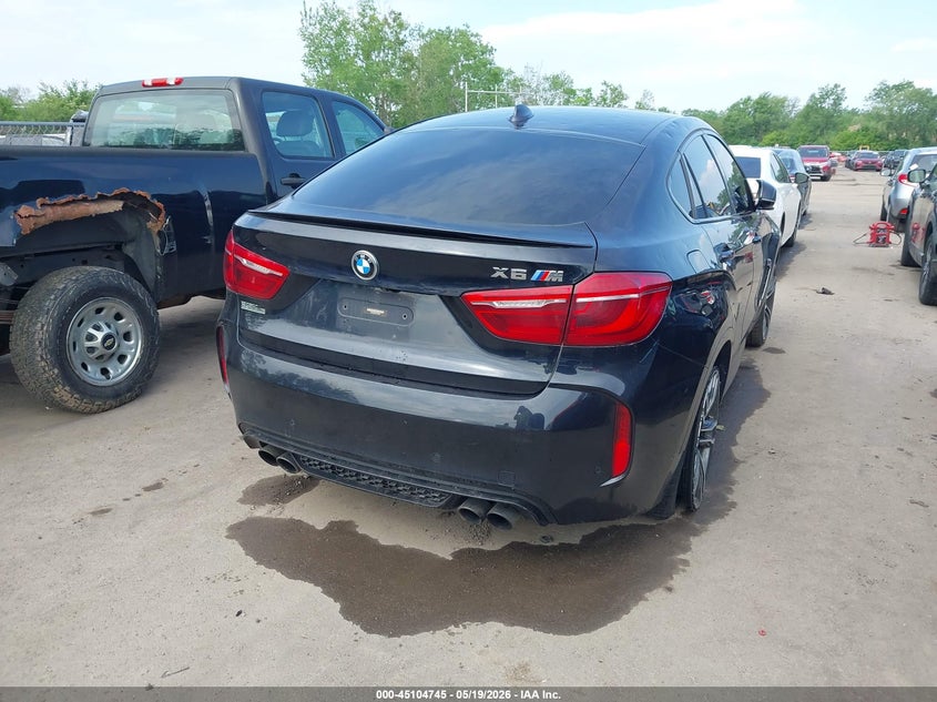 Vin: 5ymkw8c57h0r43924, lot: 45602311, bmw x6 m 20174