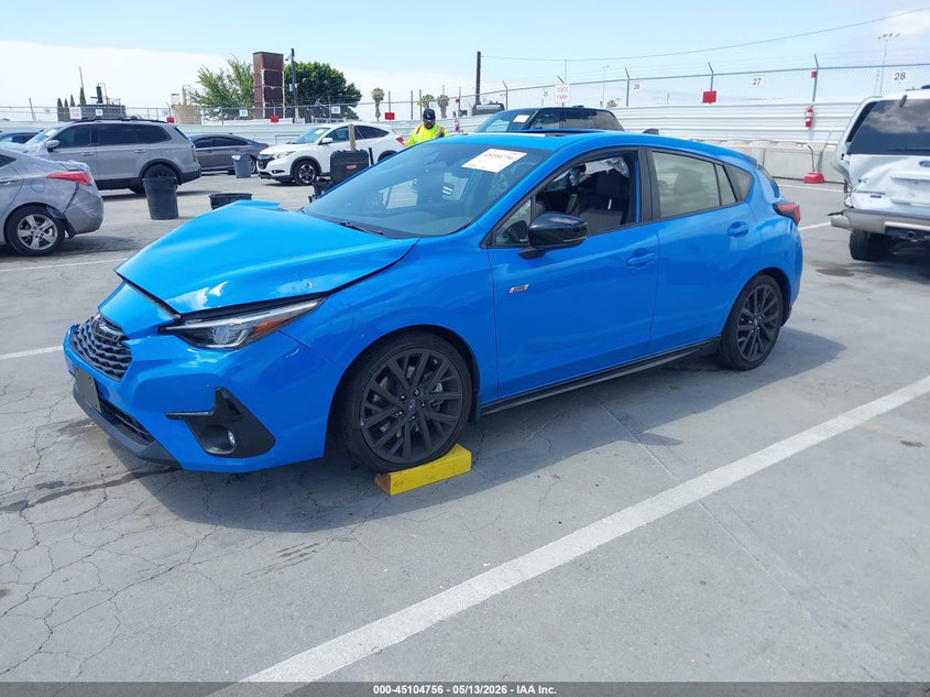 Vin: jf1guhjc6s8331217, lot: 45602322, subaru impreza rs 5-door 20252