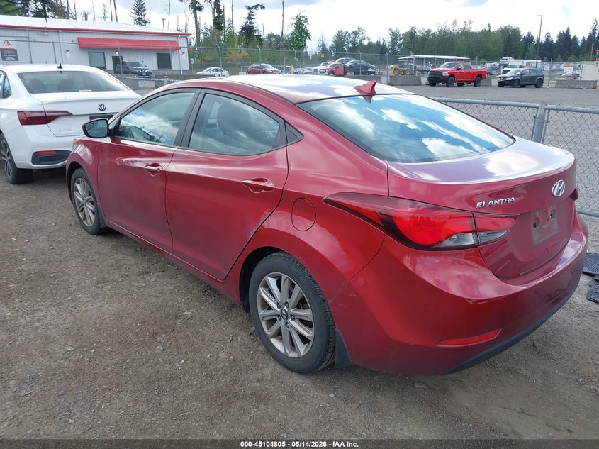2015 HYUNDAI ELANTRA auction photo 3
