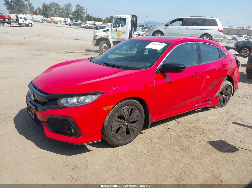 SHHFK7H5XHU412791 2017 HONDA CIVIC EX photo 1