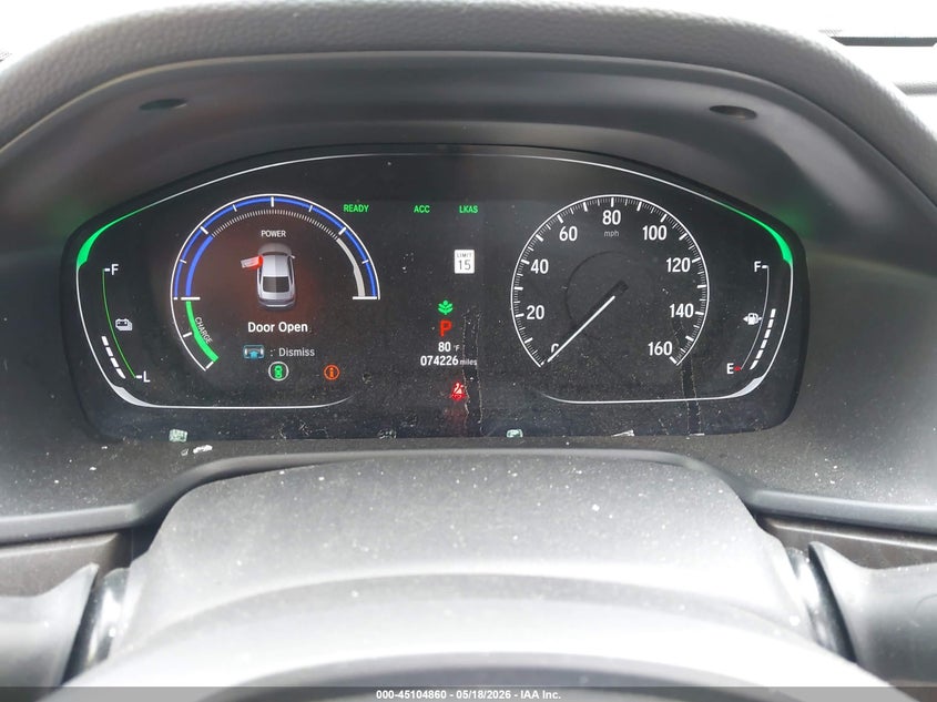 VIN 1HGCV3F98KA010795 2019 HONDA ACCORD HYBRID TOURING
