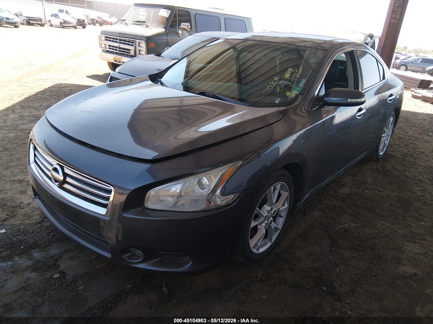 2012 Nissan Maxima 3.5 3.5 Sv grey Lot 111045104903 Vin 1N4AA5AP9CC833024