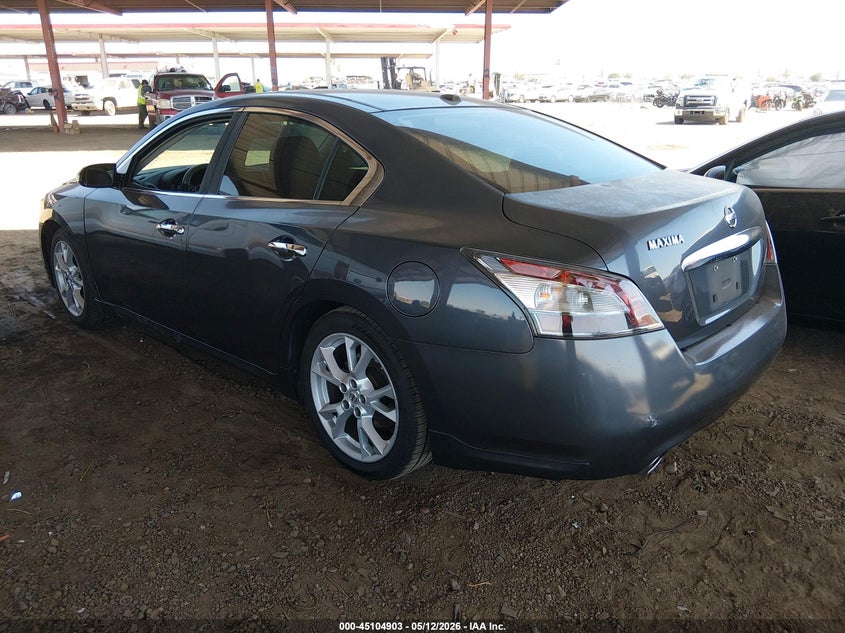 2012 Nissan Maxima 3.5 3.5 Sv grey Lot 111045104903 Vin 1N4AA5AP9CC833024