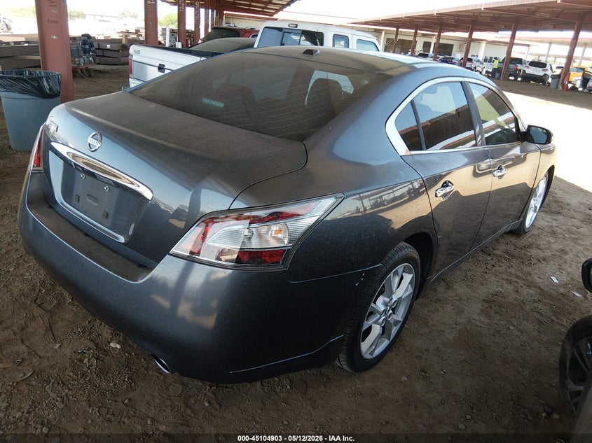 2012 Nissan Maxima 3.5 3.5 Sv grey Lot 111045104903 Vin 1N4AA5AP9CC833024