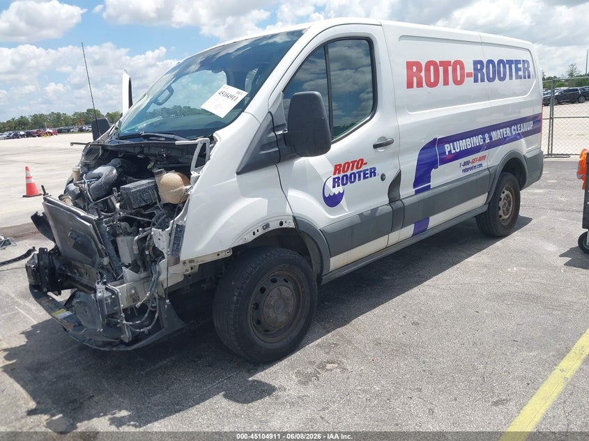 Vin: 1ftyr1zm8gka67769, lot: 45602477, ford transit-250 20162