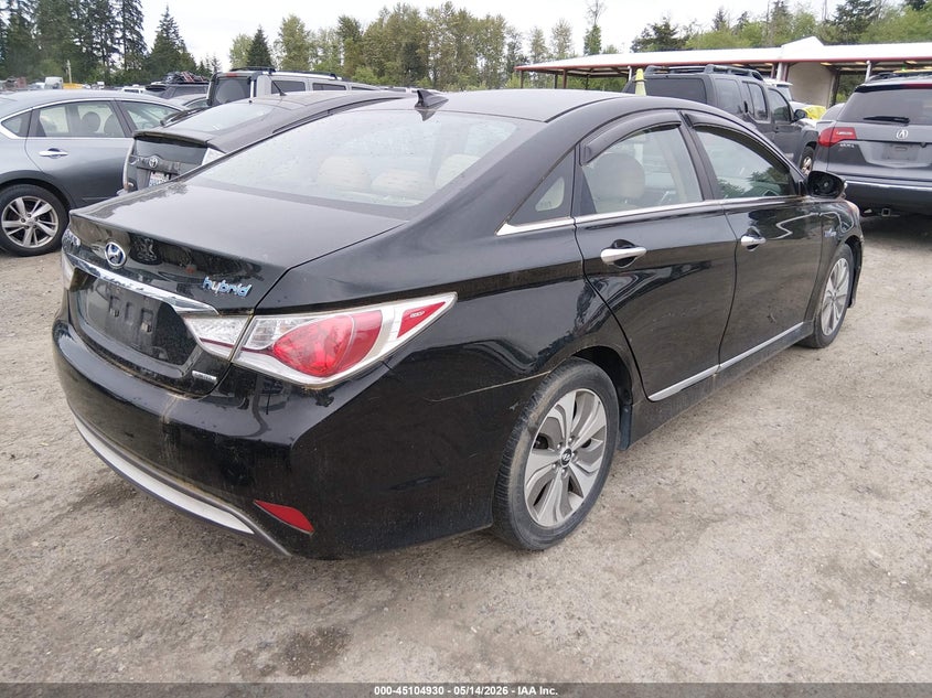 2013 HYUNDAI SONATA SEDAN 2.4L I-4 DOHC, VVT, 159HP