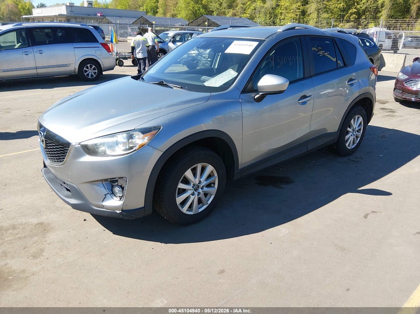Vin: jm3ke4cy7e0365471, lot: 45602506, mazda cx-5 touring 20142