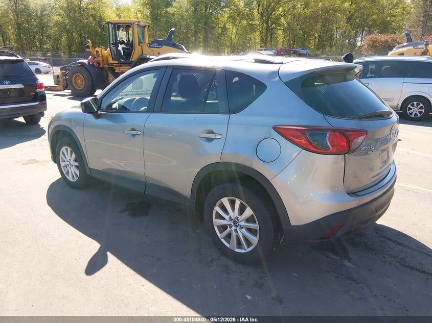 Vin: jm3ke4cy7e0365471, lot: 45602506, mazda cx-5 touring 20143
