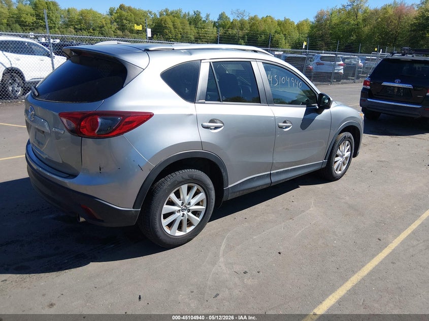Vin: jm3ke4cy7e0365471, lot: 45602506, mazda cx-5 touring 20144