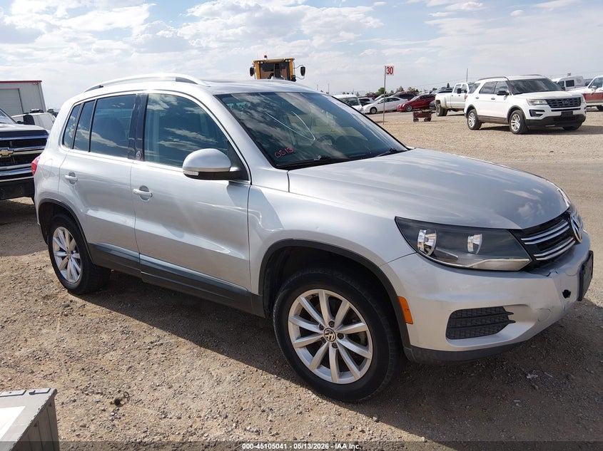 2017 Volkswagen Tiguan 2.0T Wolfsburg Edition VIN: WVGRV7AX9HW509571 Lot: 45105041