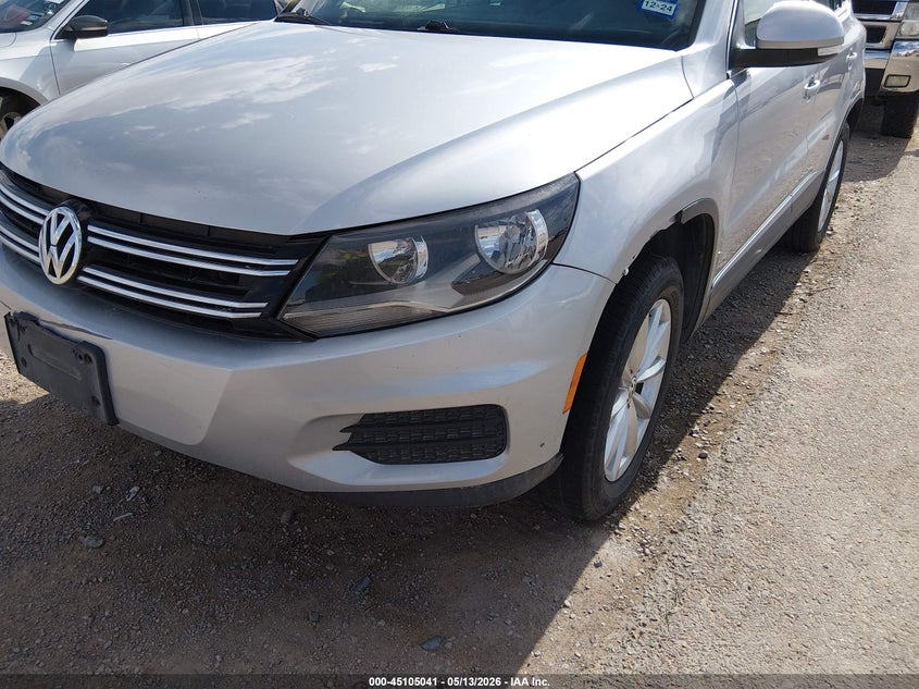 2017 Volkswagen Tiguan 2.0T Wolfsburg Edition VIN: WVGRV7AX9HW509571 Lot: 45105041