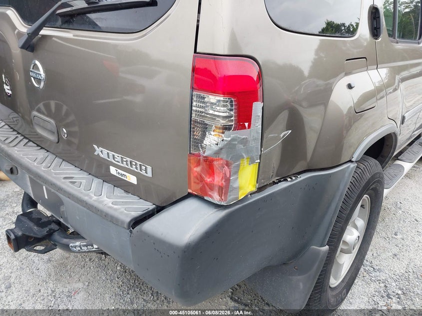 2002 Nissan Xterra Xe VIN: 5N1ED28T62C575186 Lot: 45105061