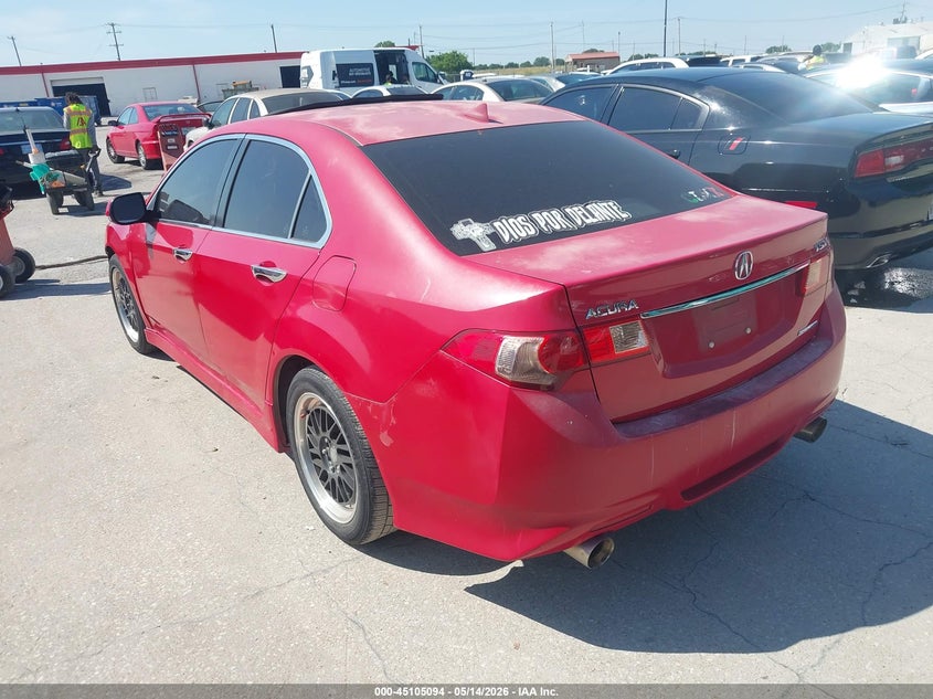 Vin: jh4cu2f8xcc009011, lot: 45602678, acura tsx 2.4 20123