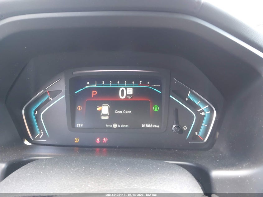 2022 Honda Odyssey Ex-L VIN: 5FNRL6H73NB062052 Lot: 45105118