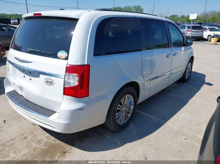 Vin: 2c4rc1cg3gr166977, lot: 45602708, chrysler town & country touring-l anniversary edition 20164