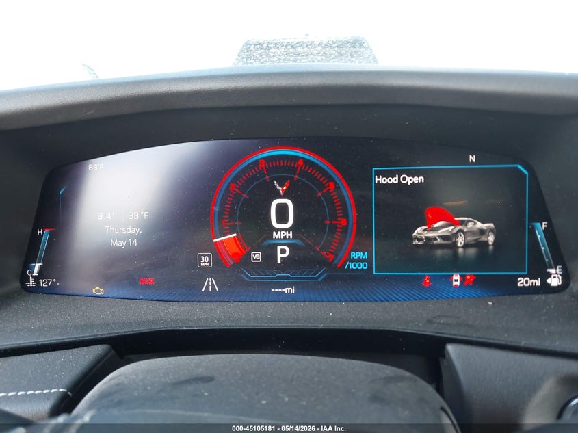 2026 CHEVROLET CORVETTE STINGRAY auction photo 7