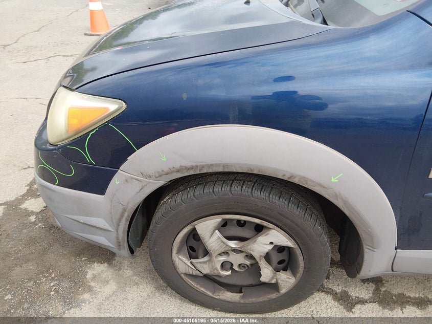2003 Pontiac Vibe VIN: 5Y2SM62853Z472343 Lot: 45105195