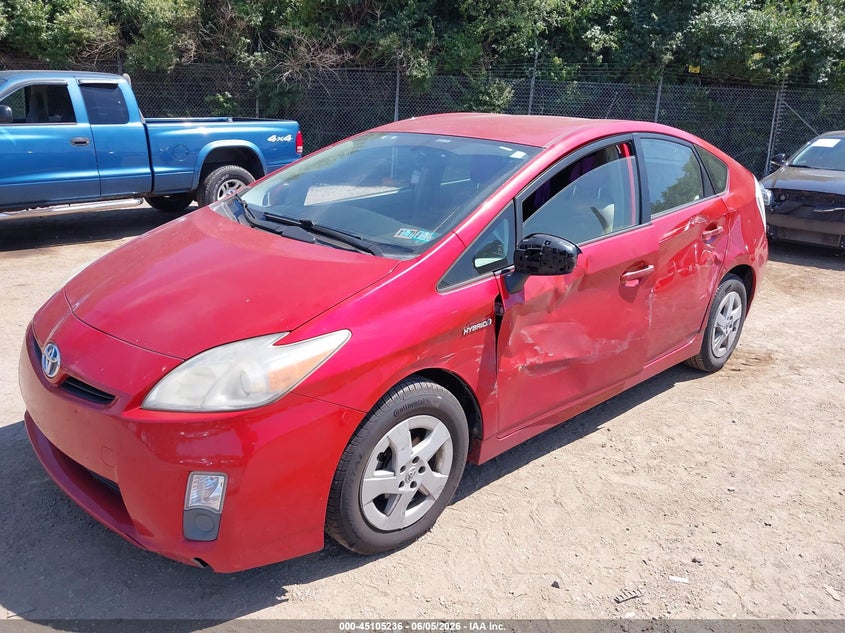 Vin: jtdkn3du4b0312415, lot: 45602820, toyota prius four 20112