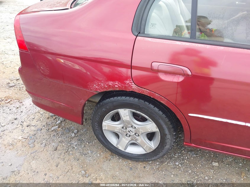 2005 Honda Civic Ex VIN: 2HGES26745H511490 Lot: 45105264