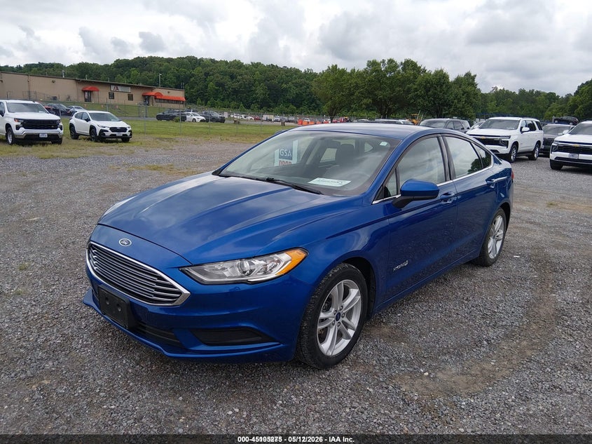 2018 Ford Fusion Hybrid S 3FA6P0UU7JR254492 photo 1