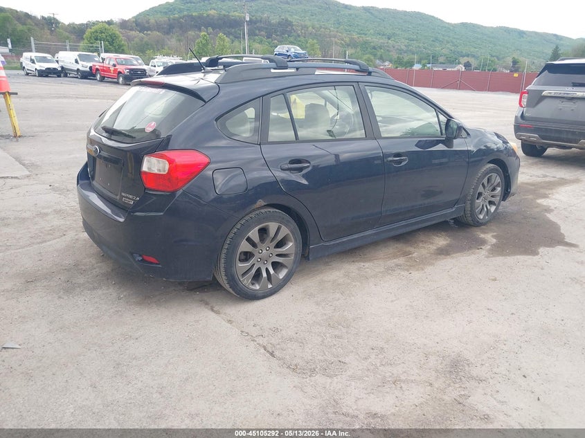 Vin: jf1gpal66eh240765, lot: 45602876, subaru impreza 2.0i sport premium 20144