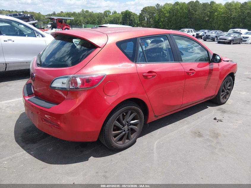 Vin: jm1bl1m75d1726627, lot: 45602919, mazda mazda3 i grand touring 20134