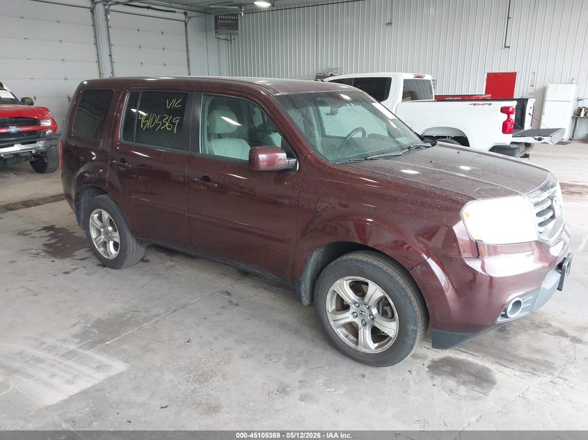 Vin: 5fnyf4h40db072839, lot: 45602953, honda pilot ex 2013 img_1