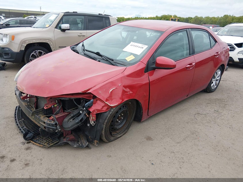 2015 Toyota Corolla Le 2T1BURHE8FC363985 photo 1