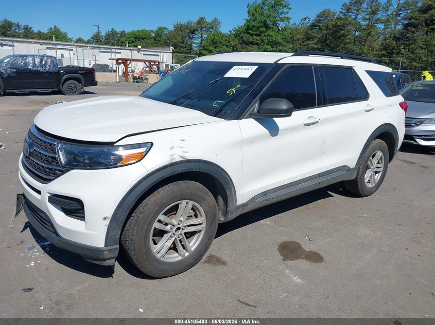 Vin: 1fmsk8dh5ngc18043, lot: 45603067, ford explorer xlt 20222