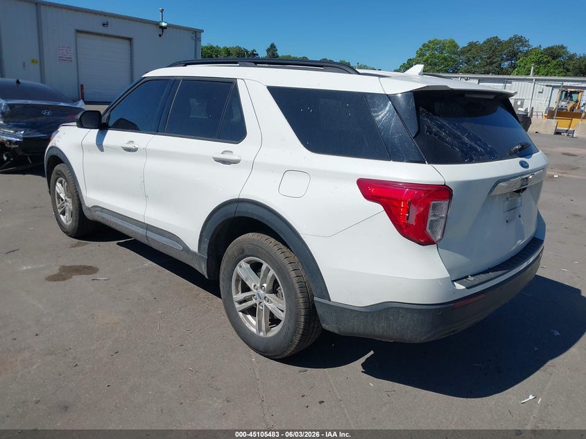 Vin: 1fmsk8dh5ngc18043, lot: 45603067, ford explorer xlt 20223