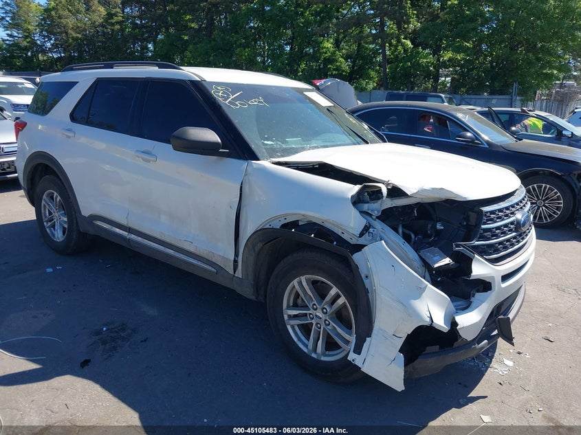VIN 1FMSK8DH5NGC18043 2022 FORD EXPLORER XLT