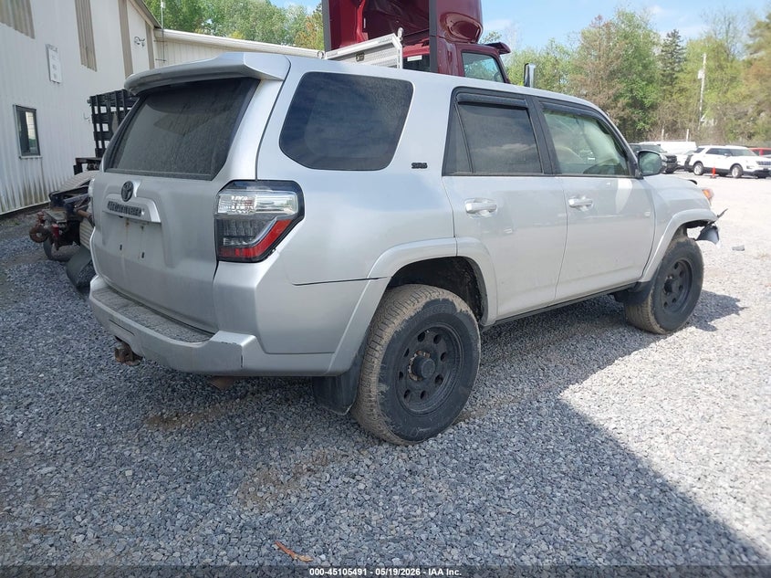 Vin: jtebu5jr6k5713199, lot: 45603075, toyota 4runner sr5 premium 20194