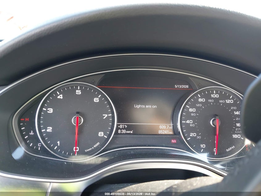 AUDI A6 2015 VIN WAUHGAFC5FN003152