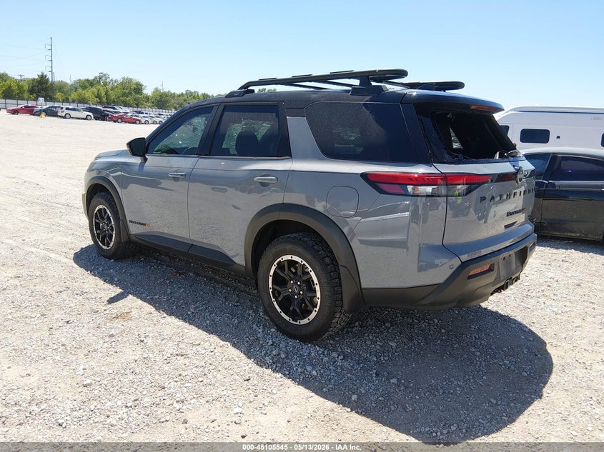 Vin: 5n1dr3bd6rc205208, lot: 45603129, nissan pathfinder rock creek 4wd 20243