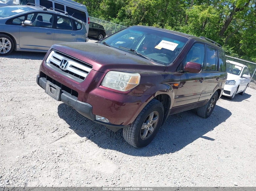 2007 Honda Pilot Ex-L 2HKYF18587H538062 photo 1
