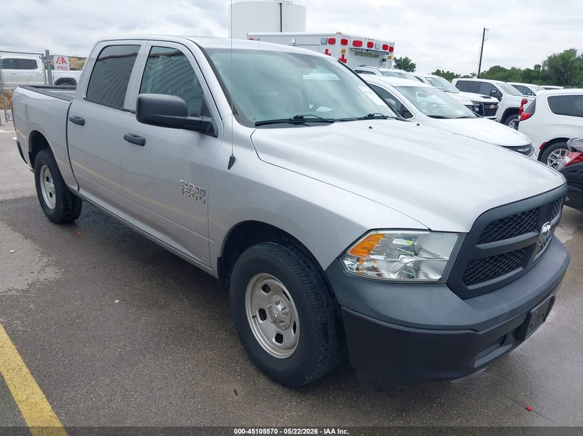 Vin: 1c6rr6kg1js303621, lot: 45603154, ram 1500 tradesman  4x2 5'7 box 2018 img_1