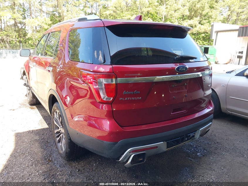 Vin: 1fm5k8ht1ggb78431, lot: 45603172, ford explorer platinum 20163