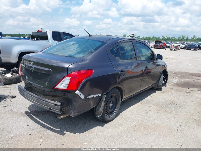Vin: 3n1cn7ap5fl891839, lot: 45603189, nissan versa 1.6 s 20154