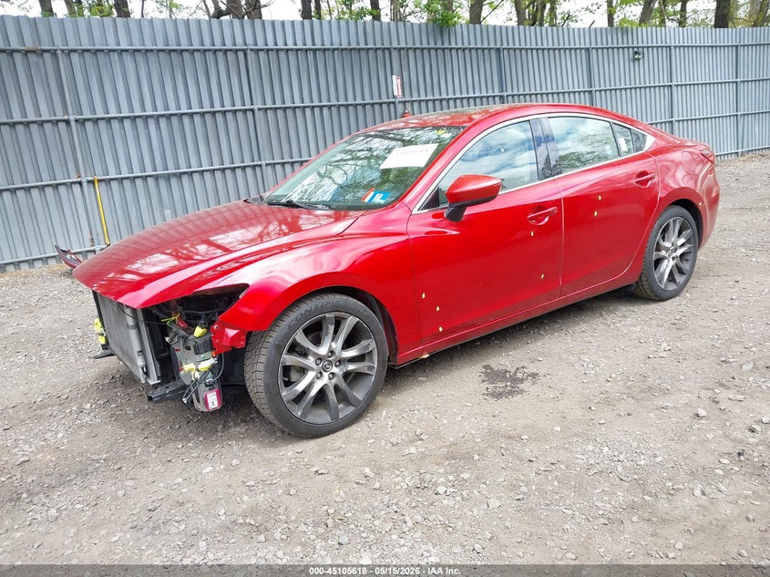 Vin: jm1gj1w64f1178445, lot: 45603202, mazda mazda6 i grand touring 20152