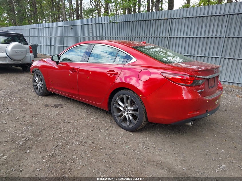 Vin: jm1gj1w64f1178445, lot: 45603202, mazda mazda6 i grand touring 20153