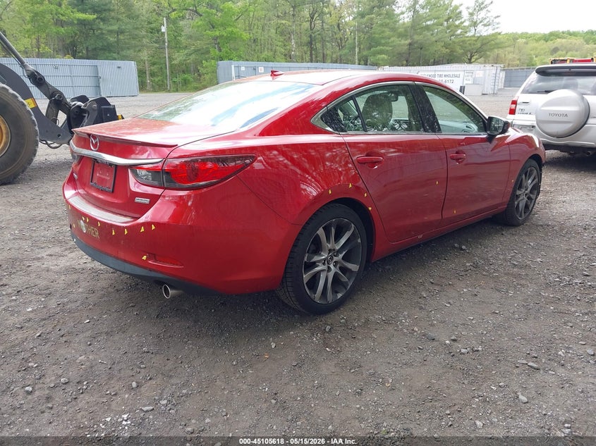 Vin: jm1gj1w64f1178445, lot: 45603202, mazda mazda6 i grand touring 20154