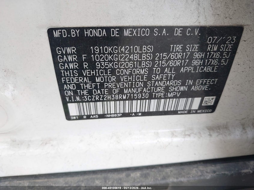 AtlanticExpress - Honda HR-V