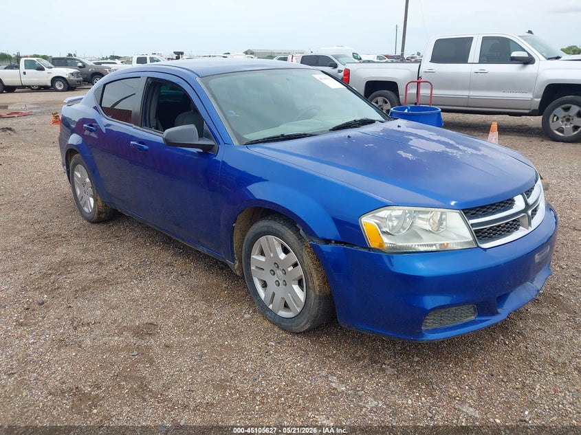 Vin: 1c3cdzab2dn771059, lot: 45603211, dodge avenger se 2013 img_1