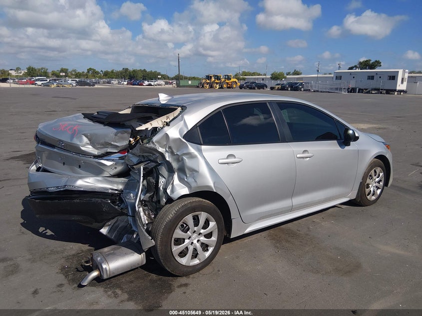 2025 TOYOTA COROLLA auction photo 4