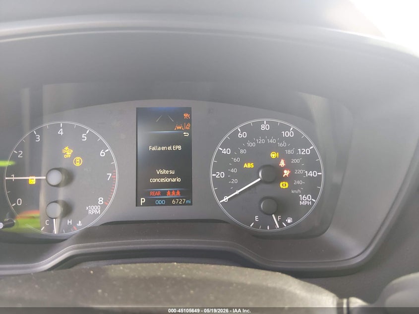 2025 TOYOTA COROLLA auction photo 7
